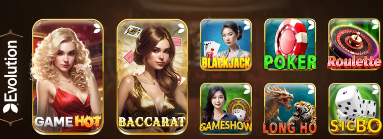 Casino Evolution Live Tại iWin Club Đẳng Cấp Giải Trí Sòng Bài Châu Âu Năm 2026