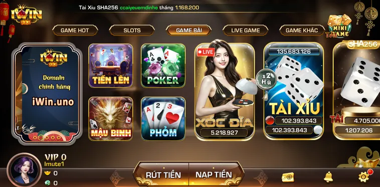 Game Bài iWin Club Đấu Trường Chiến Thuật Thắng Lớn Cùng Các Bài Thủ Năm 2026