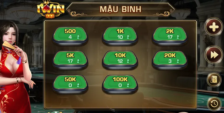 Nghệ Thuật Sắp Xếp Bài Mậu Binh Tại iWin Club Bất Bại