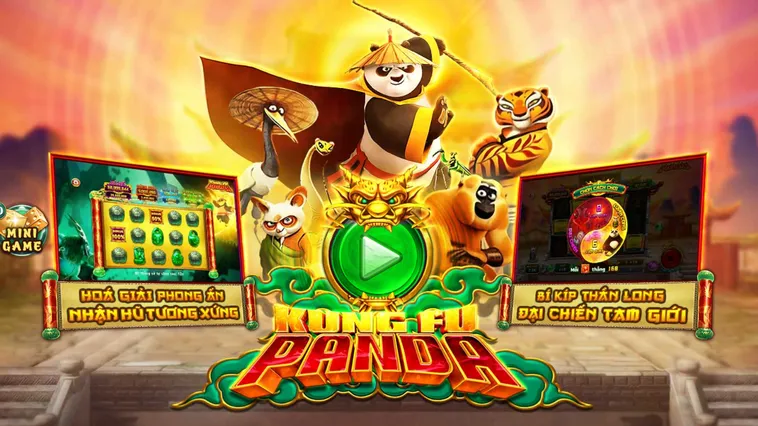 nổ hũ Kungfu Panda tại iWin Club Sảnh Game Hành Động Và Quà Tặng Khủng